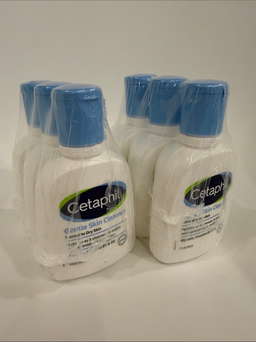 Gentle Skin Cleanser for Kids - White Bottle with Blue Cap (6 Pack)
